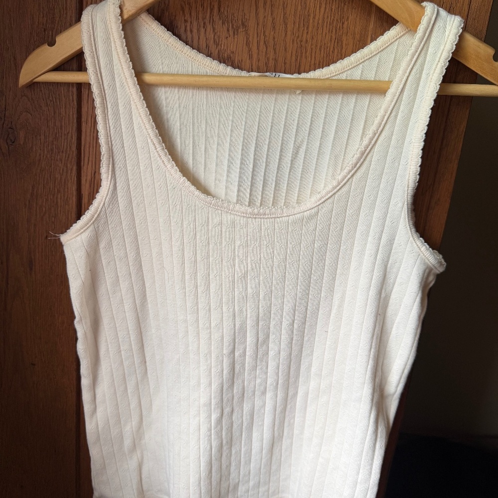 Neuflora Mallory Tank in Rose Cream